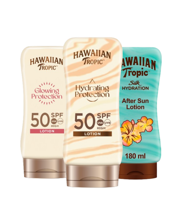 Tripack Hydrating Protection SPF 50 + Glowing Protection SPF 50 + Aftersun Silk Hydration