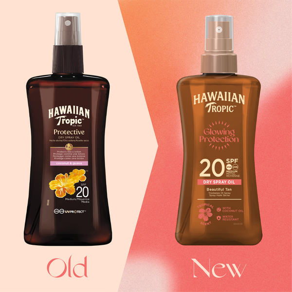 Aceite Solar Glowing Protection Protector Bronceador en Spray SPF 20 200 ml