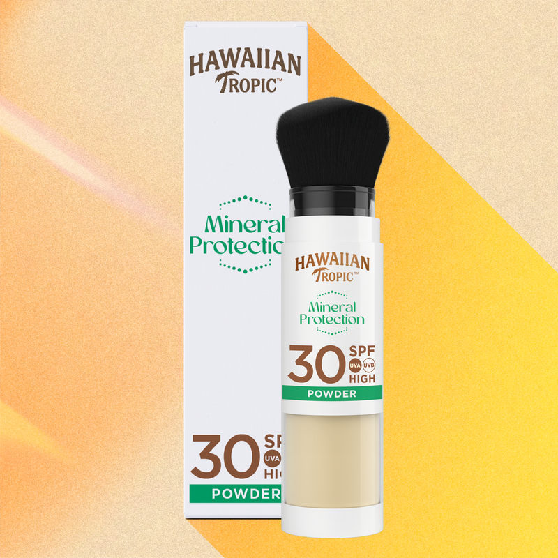 Mineral Brush - Polvo Protector Solar Mineral con Brocha de Maquillaje SPF 30