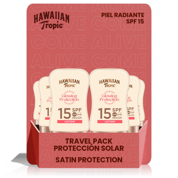 Pack de 6 unidades Loción Satin Protection SPF 15 100ml