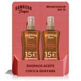 Duopack Aceite Solar Protector Bronceador en Spray SPF 15 200 ml - 2 unidades
