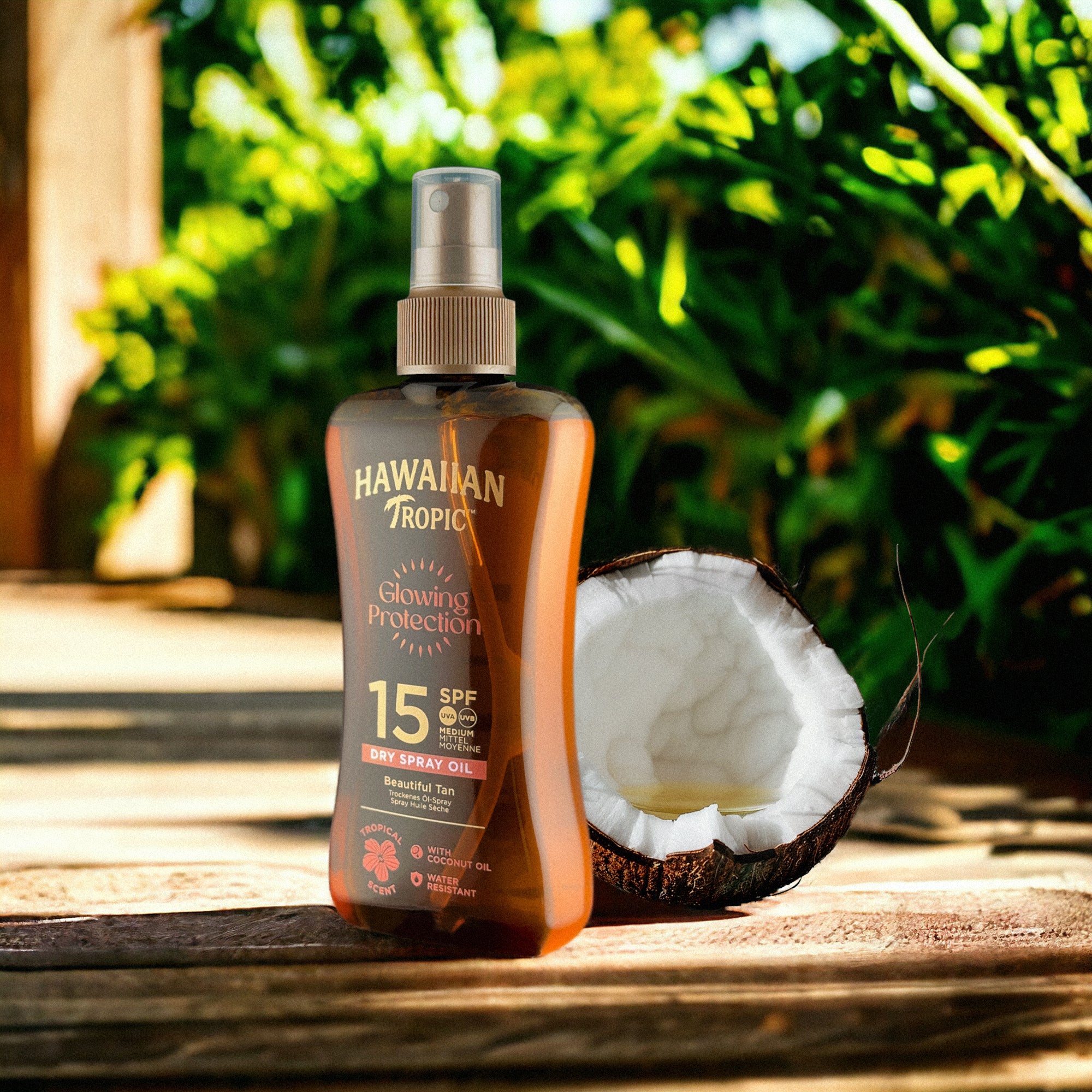 Aceite Solar Glowing Spray FPS15 200ml
