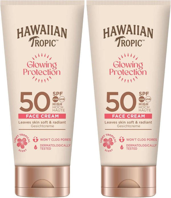 Duopack Loción Facial Glowing Protection SPF 50 - 50 ml