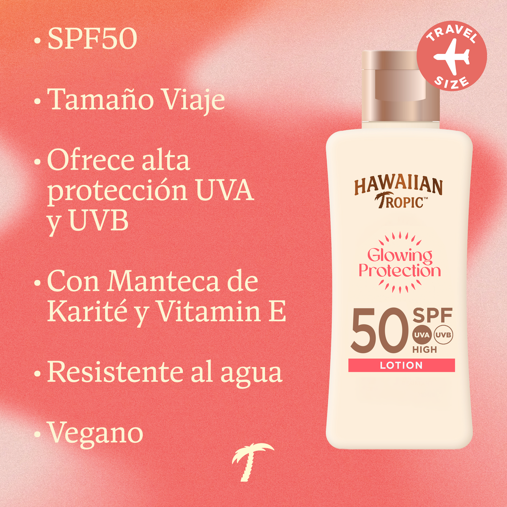 Loción Solar Glowing Protection Mini FPS50 75ml