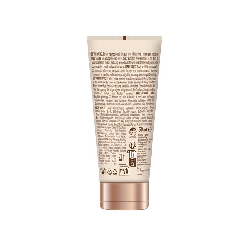 Loción Facial Glowing Protection SPF 50 50 ml