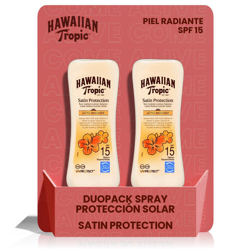 Duopack Loción Glowing Protection SPF 15 - 180 ml