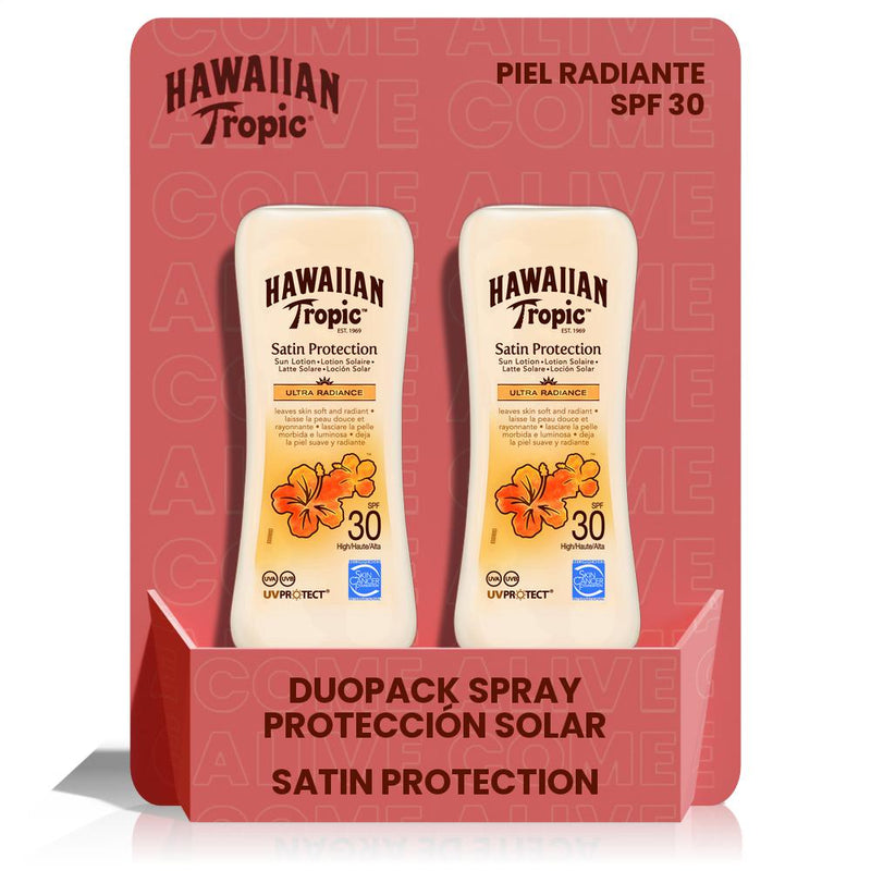 Duopack Loción Satin Protection SPF 30 180 ml - 2 unidades