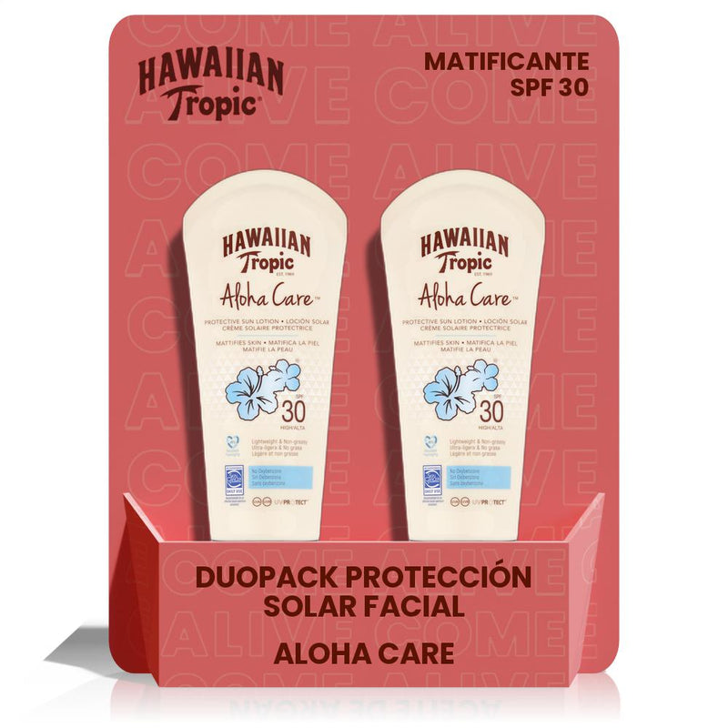 Duopack Aloha Care Loción Solar Protectora SPF 30 180ml - 2 unidades