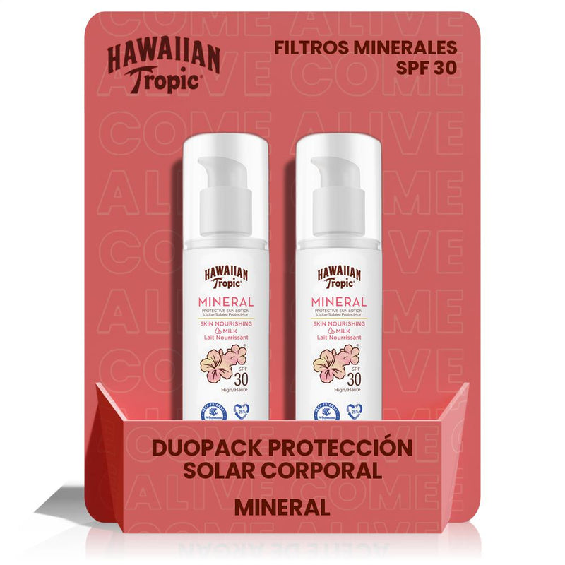 Duopack Leche Solar Nutritiva Mineral Skin SPF 30 100ml - 2 unidades