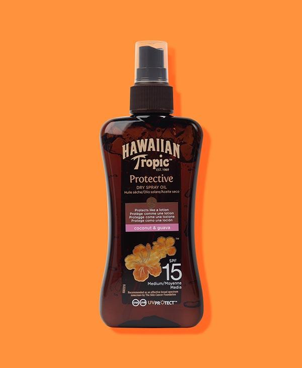 Aceite Solar Glowing Protection Protector Bronceador en Spray SPF 15 200 ml
