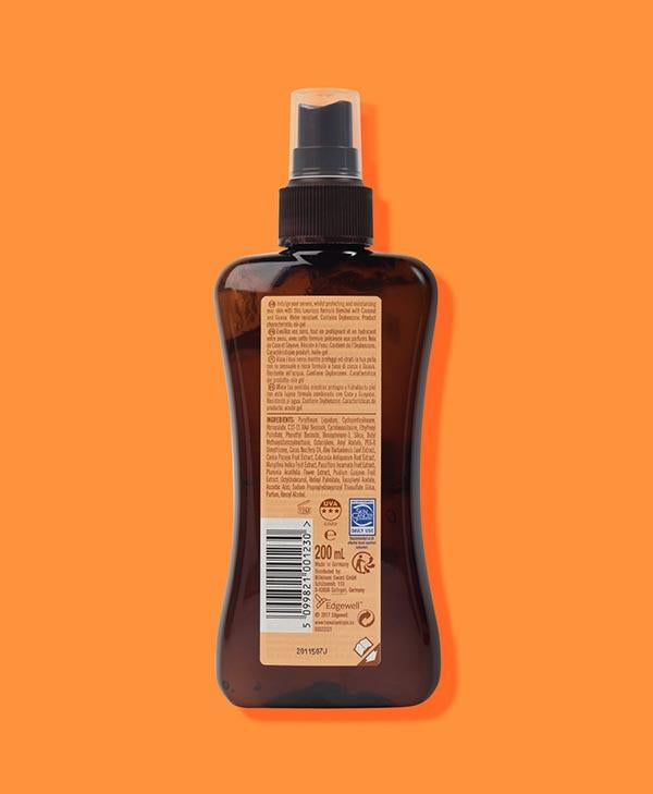 Aceite Solar Glowing Protection Protector Bronceador en Spray SPF 15 200 ml