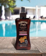Aceite Solar Glowing Protection Protector Bronceador en Spray SPF 15 200 ml